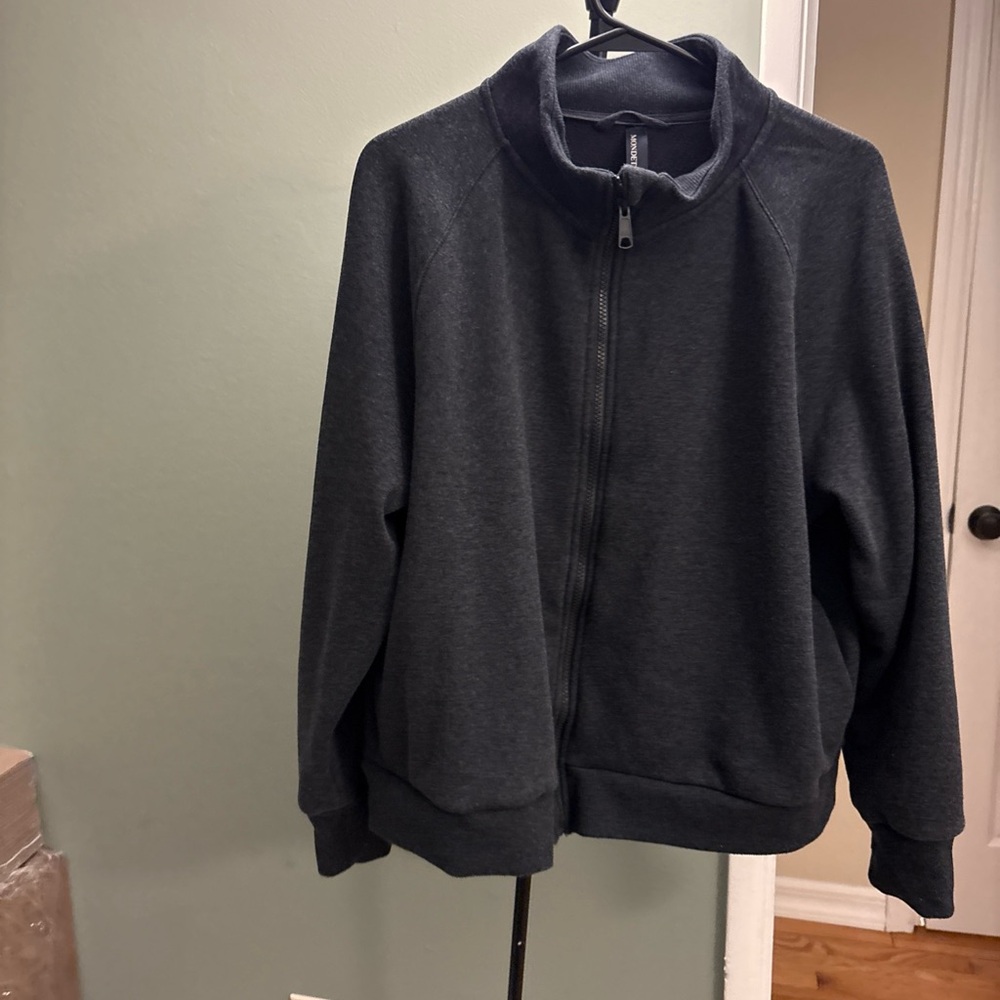 Mondetta Charcoal Zip-Up Jacket